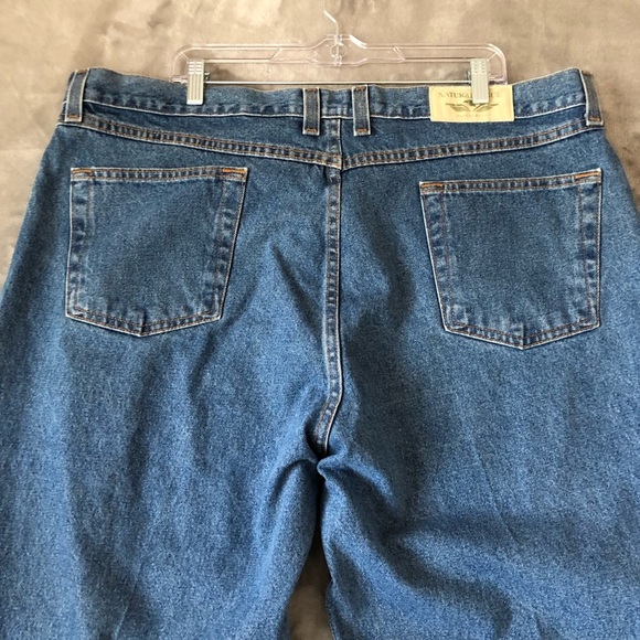 Natural Issue Denim Men Jeans Size 44x32 Workwear Straight Leg Casual - Picture 8 of 12